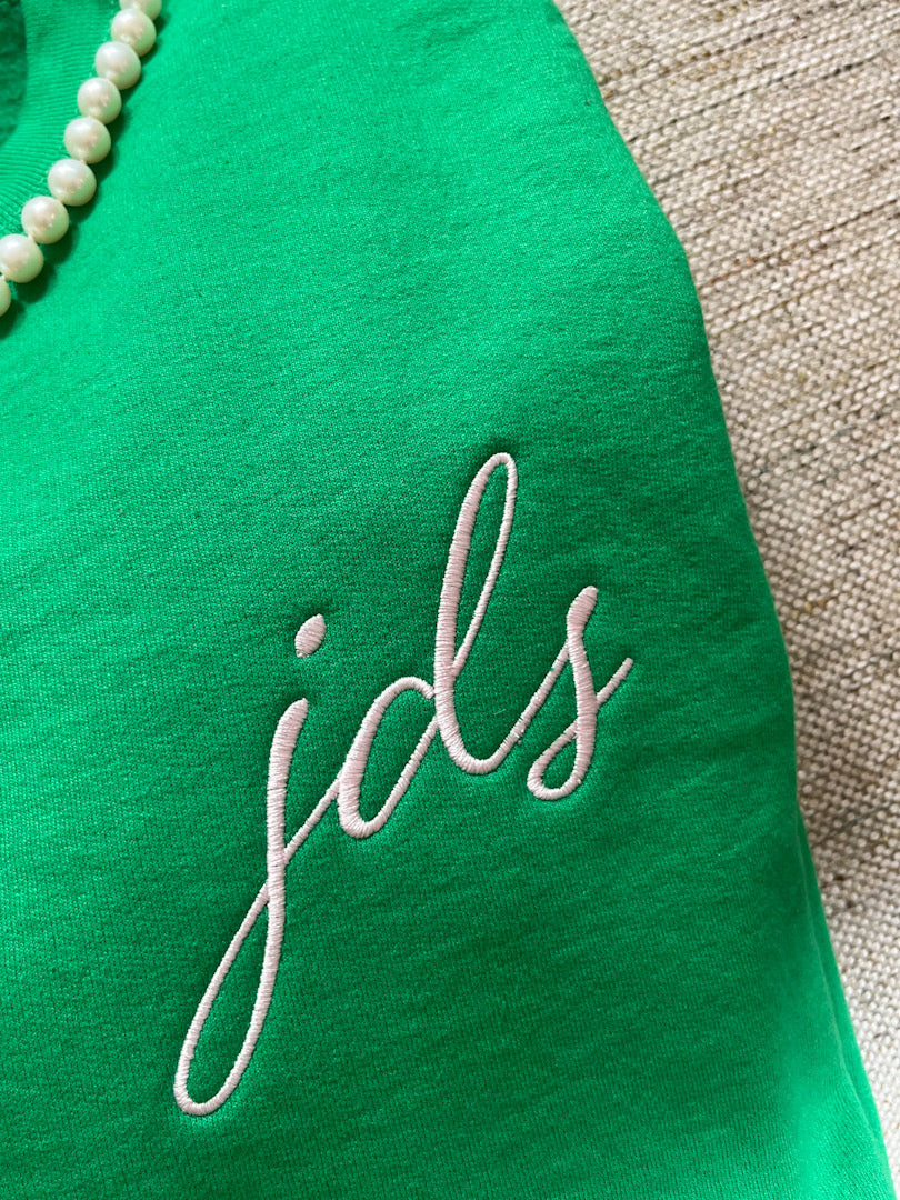 Lowercase Monogrammed Sweatshirt