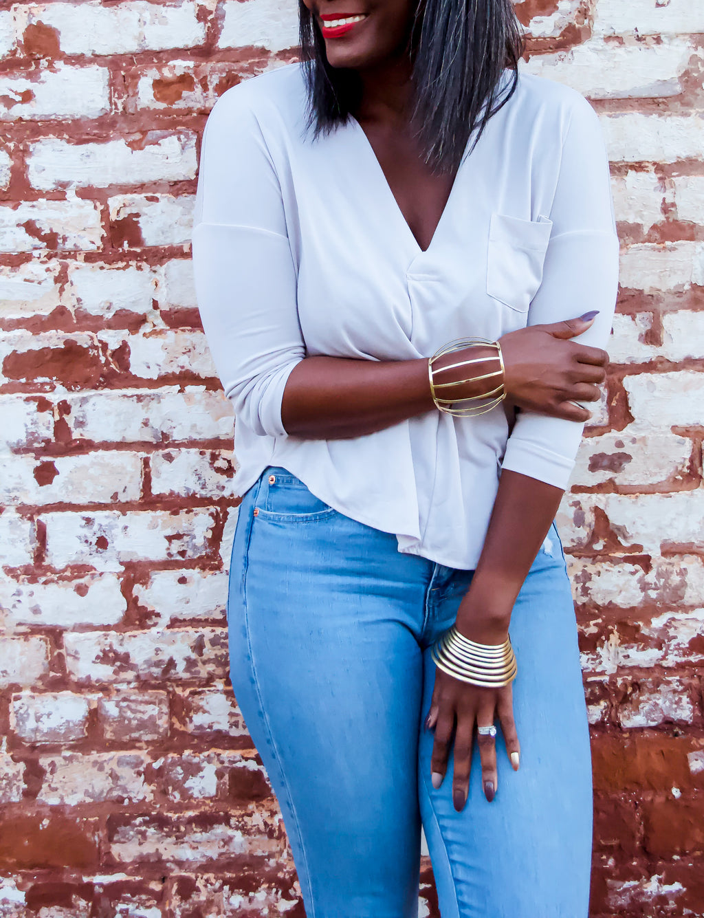 Brass Caged Dome Bracelet
