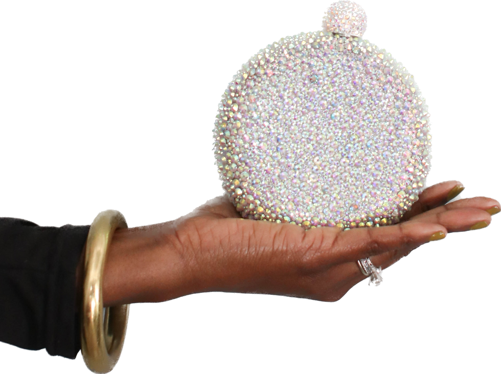 RHINESTONE FLASK