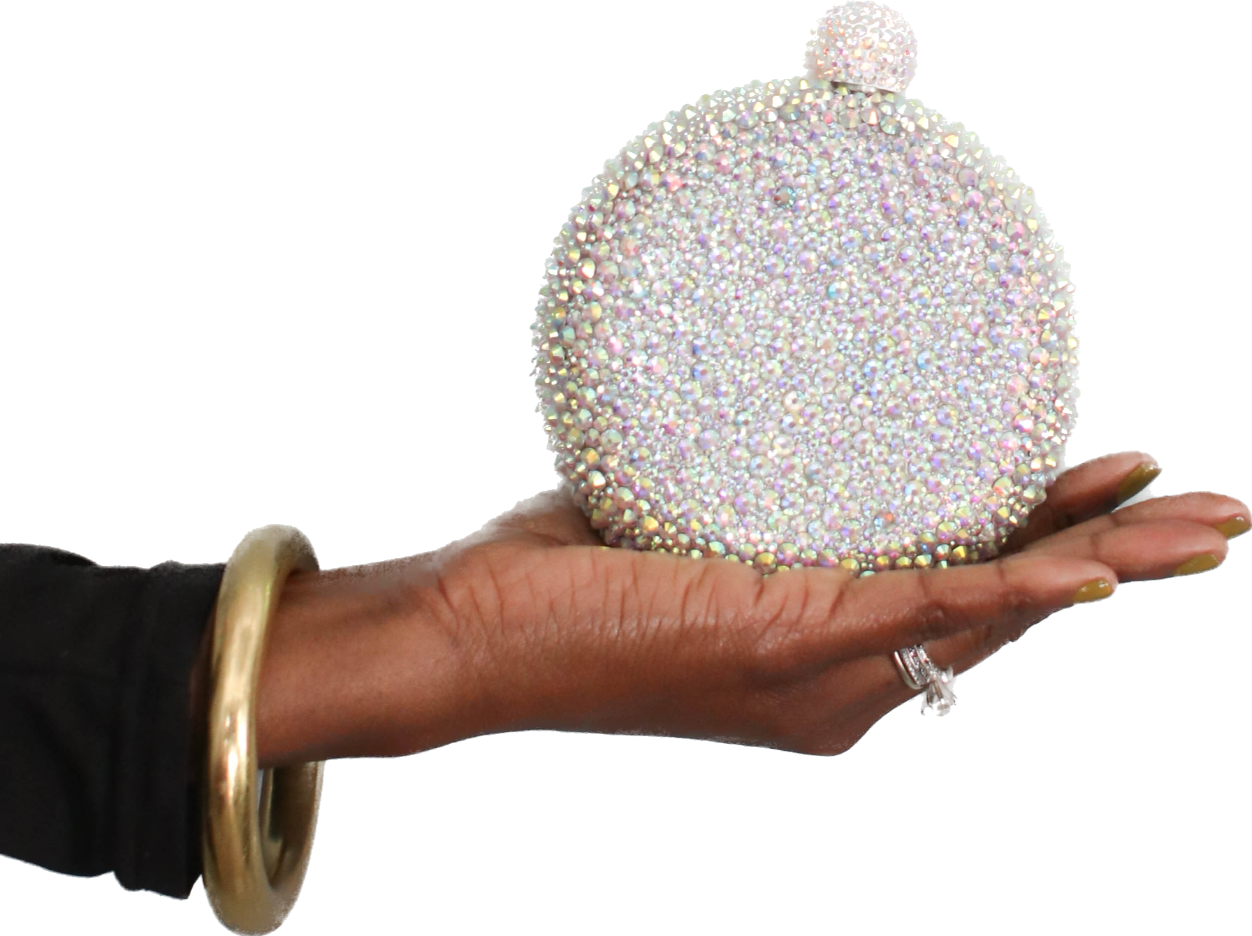 RHINESTONE FLASK