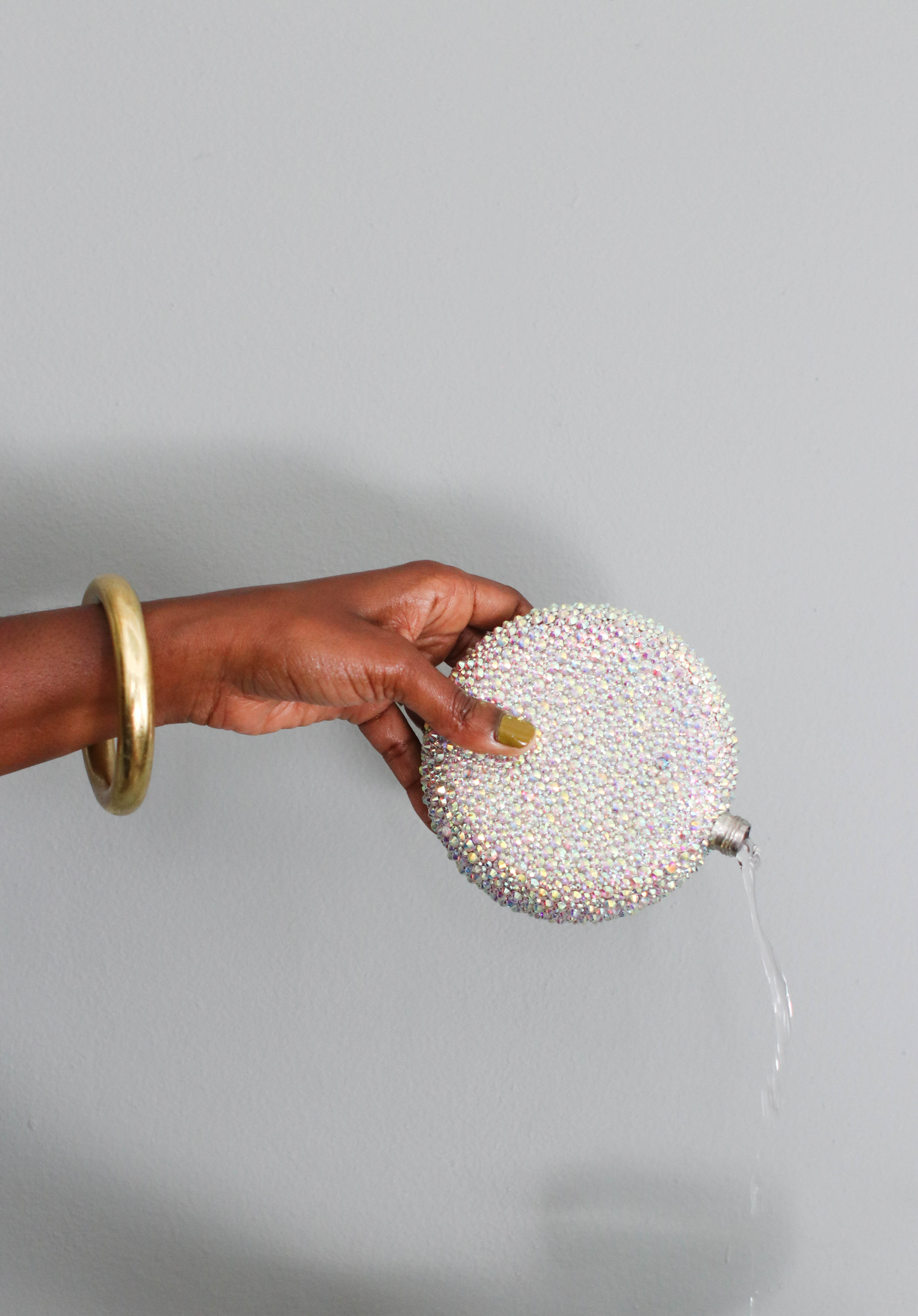 RHINESTONE FLASK