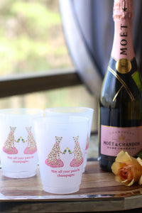 May Your Pain Be Champagne Frosted Cups: Pack of 6