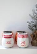 Christmas Wine Tumblers
