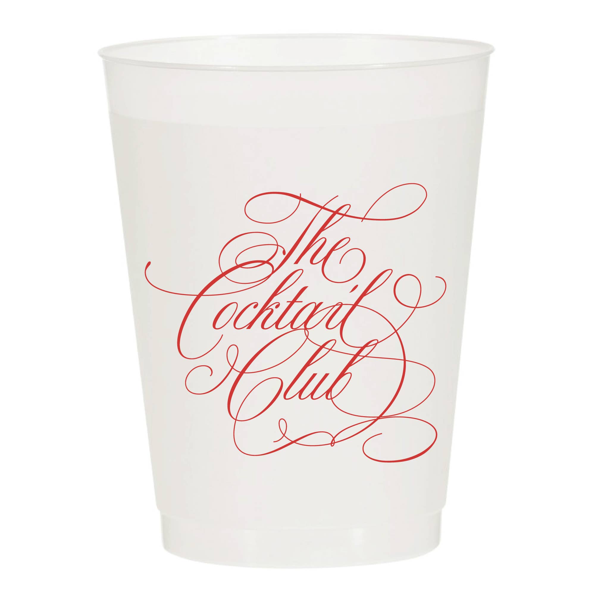 The Cocktail Club Frosted Cups -Pack of 6
