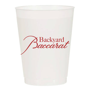 Backyard Frosted Cups - Summer: Pack of 6
