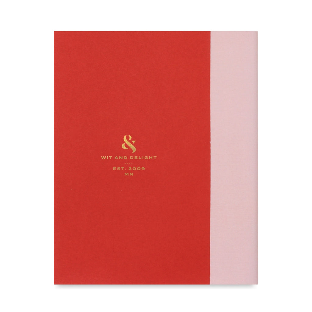 Pink and Red Journal